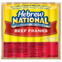 Hebrewnational Beef Hot Dogs 7pack