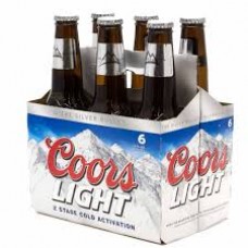 Coors light 6 Pack Beer