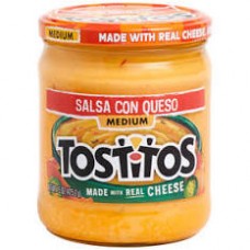 Cheese and salsa dip
