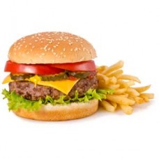 The Super Burger Meal (8 oz. Lean ground Beef)