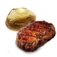 New York Strip Steak or Rib eye Steak (8-10 oz. steak)